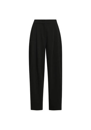 Essentiel Antwerp Konstructive barrel-leg trousers - Black
