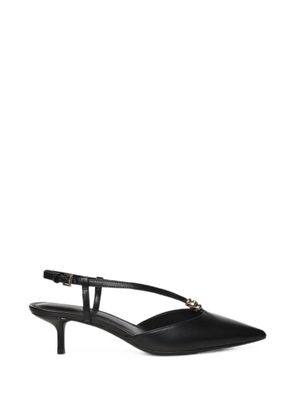 Michael Michael Kors buckle-fastening leather pumps - Black