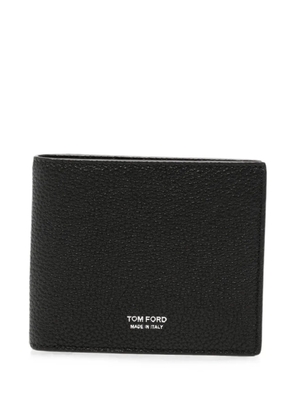 TOM FORD logo-print leather wallet - Black