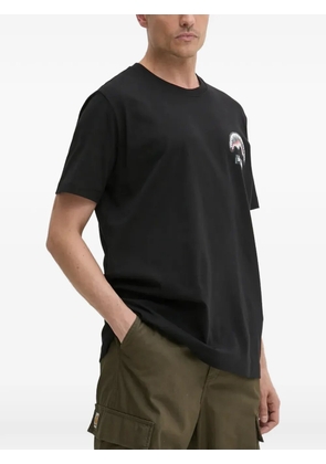 Sprayground logo-print T-shirt - Black