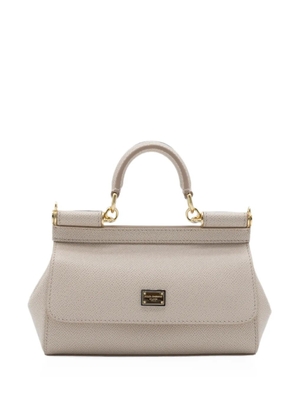 Dolce & Gabbana mini Sicily handbag in dauphine calfskin - Pink
