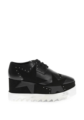 Stella McCartney Elyse star-patch sneakers - Black