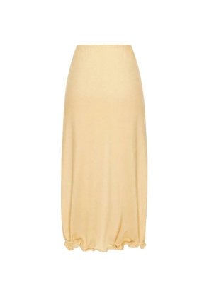 Seen Users Twombly Bloom ruffled midi skirt - Neutrals