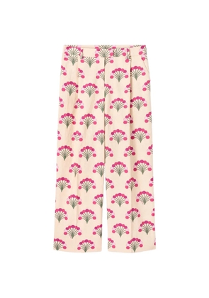 La DoubleJ Florette ecru in rustic cotton loose pants - Neutrals