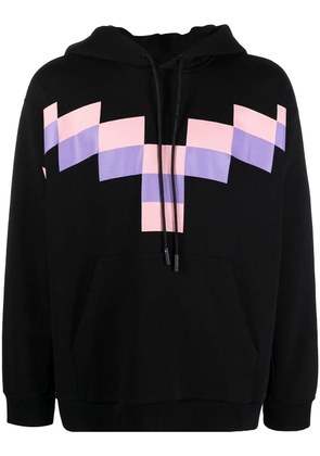 COUNTY OF MILAN Pixel Wings hoodie - Black