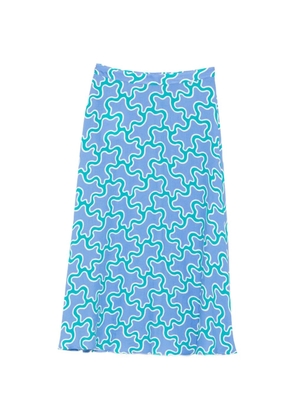 DVF Diane von Furstenberg Florencia midi skirt - Blue