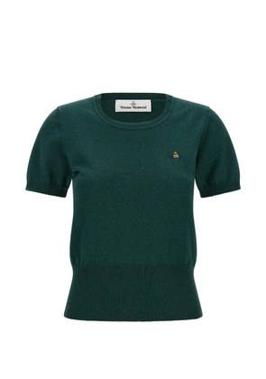 Vivienne Westwood Bea Orb embroidered T-shirt - Green