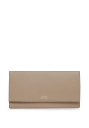 Smythson Marshall wallet - Neutrals