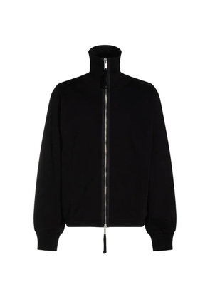 Thom Krom high-neck zip-up jacket - Black