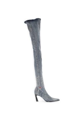 Diesel pointed-toe D-ALLAS boots - Blue
