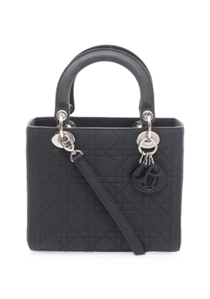 Christian Dior Pre-Owned 2010s Lady Dior Cannage handbag - Black
