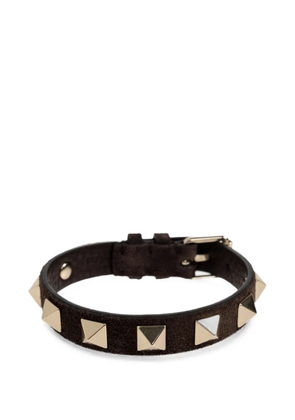 Valentino Garavani Rockstud-embellished bracelet - Brown