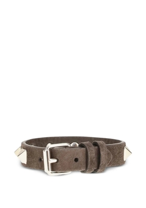 Valentino Garavani Rockstud-embellished bracelet - Brown