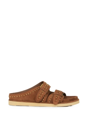 Ash studded buckled sandals - Brown