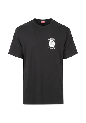 Kenzo KENZO Paris Emblem logo-print T-shirt - Black
