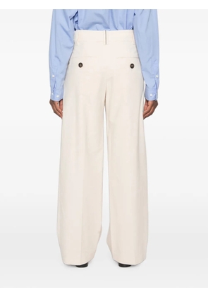 Brunello Cucinelli pleate trousers - Neutrals