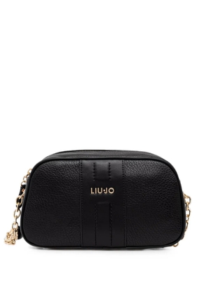 LIU JO small pebbled-effect shoulder bag - Black