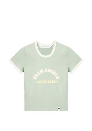 Palm Angels Cali vibes slim T-Shirt - Green