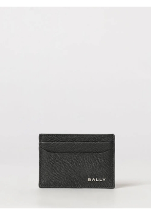 Bally grainy leather cardholder - Black