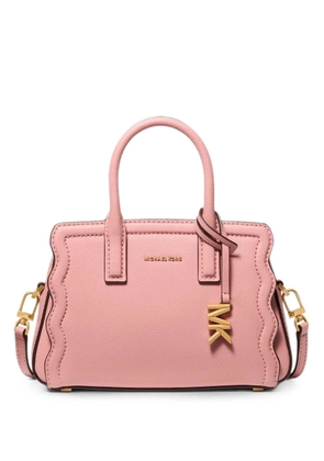 Michael Michael Kors Laila extra-small pebbled-leather convertible crossbody bag - Pink