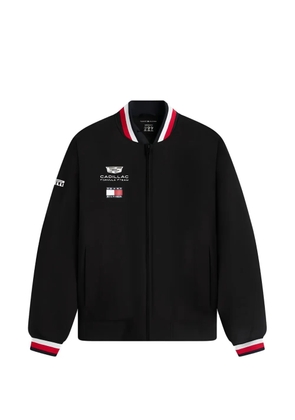 Tommy Hilfiger x Cadillac Formula 1 logo-embroidered bomber jacket - Black