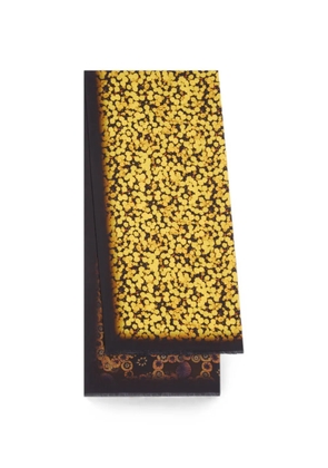 DRIES VAN NOTEN printed scarf - Yellow