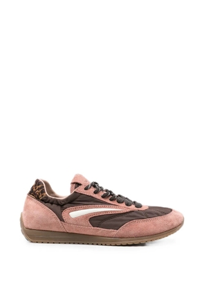 D.A.T.E. lace-up panelled sneakers - Pink