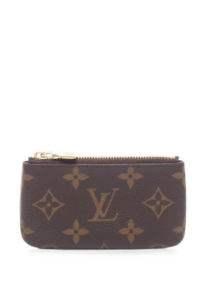 Louis Vuitton Pre-Owned 2010 Pochette Clés Monogram coin purse - Brown