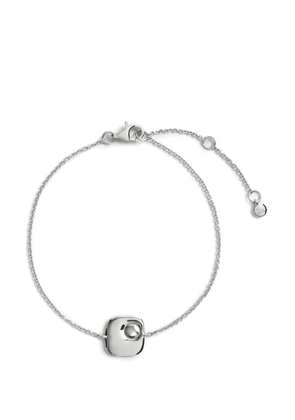 Monica Vinader square-pendant bracelet - Silver