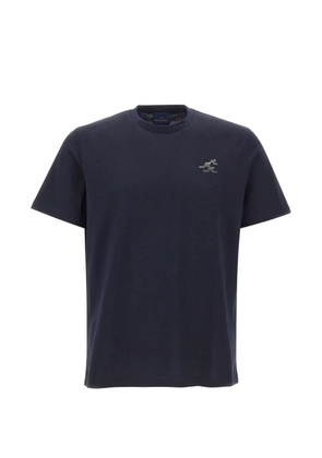 Paul & Shark Shark Fin logo-print T-shirt - Blue