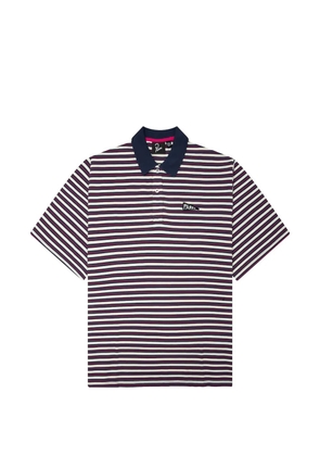 BY PARRA Flag Striper polo shirt - Purple