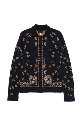 Alanui button-up cardigan - Blue