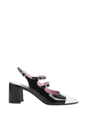 Carel Paris Papaya patent-leather Mary Jane pumps - Black