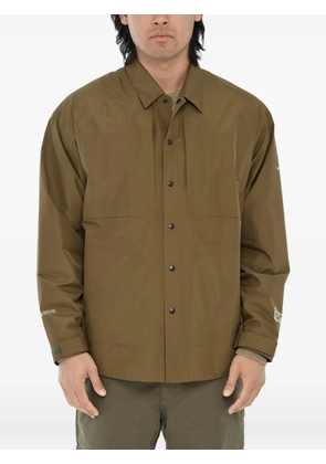 Woolrich Gore-Tex logo-print jacket - Brown