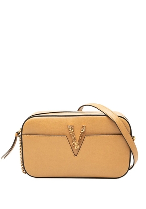 Versace Pre-Owned 2010-2026 Small Calfskin Virtus V Camera Bag crossbody bag - Brown