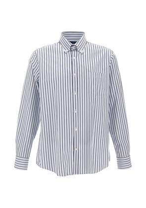 Paul & Shark striped button-down shirt - Blue