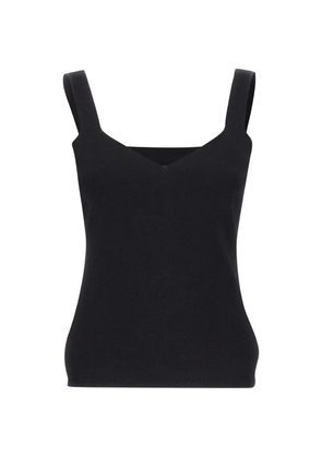 kaos V-neck knitted top - Black