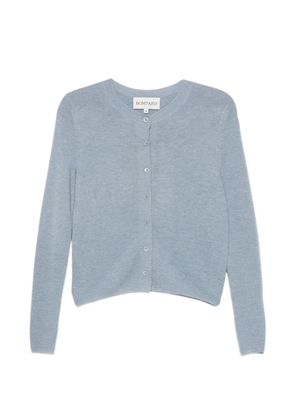 BOMPARD plain-knit cardigan - Blue