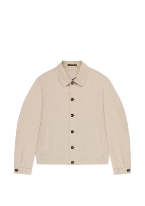 slowear button-up jacket - Neutrals
