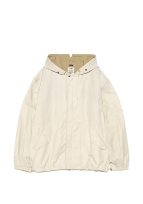 Nanamica hooded twill jacket - Neutrals