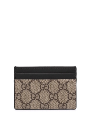 Gucci Pre-Owned 2000-2015 GG Supreme card holder - Neutrals