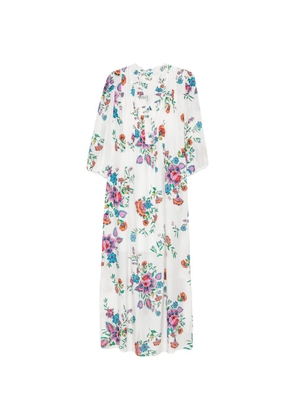 DVF Diane von Furstenberg Layla maxi dress - White