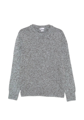 Doppiaa marl-knit crew-neck sweater - Grey