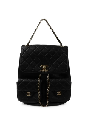 CHANEL Pre-Owned large Duma backpack - Black