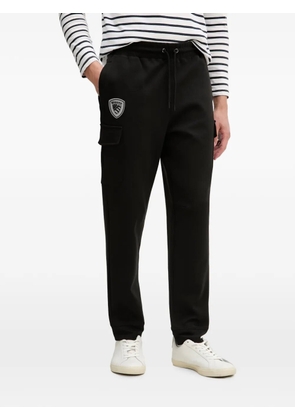 Blauer logo-patch drawstring track pants - Black