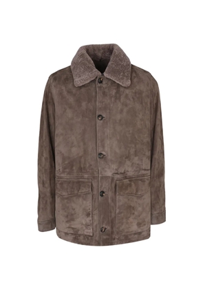 Pal Zileri button-up coat - Brown