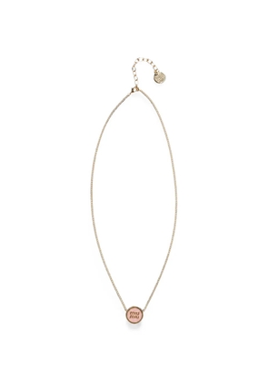 Miu Miu metal necklace - Gold