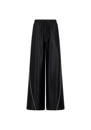 Philipp Plein laminated tracksuit pants - Black