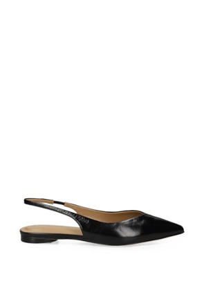 BOSS slingback leather pumps - Black