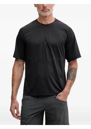 Mammut x Hiking Patrol zip-fastening raglan-sleeve T-shirt - Black